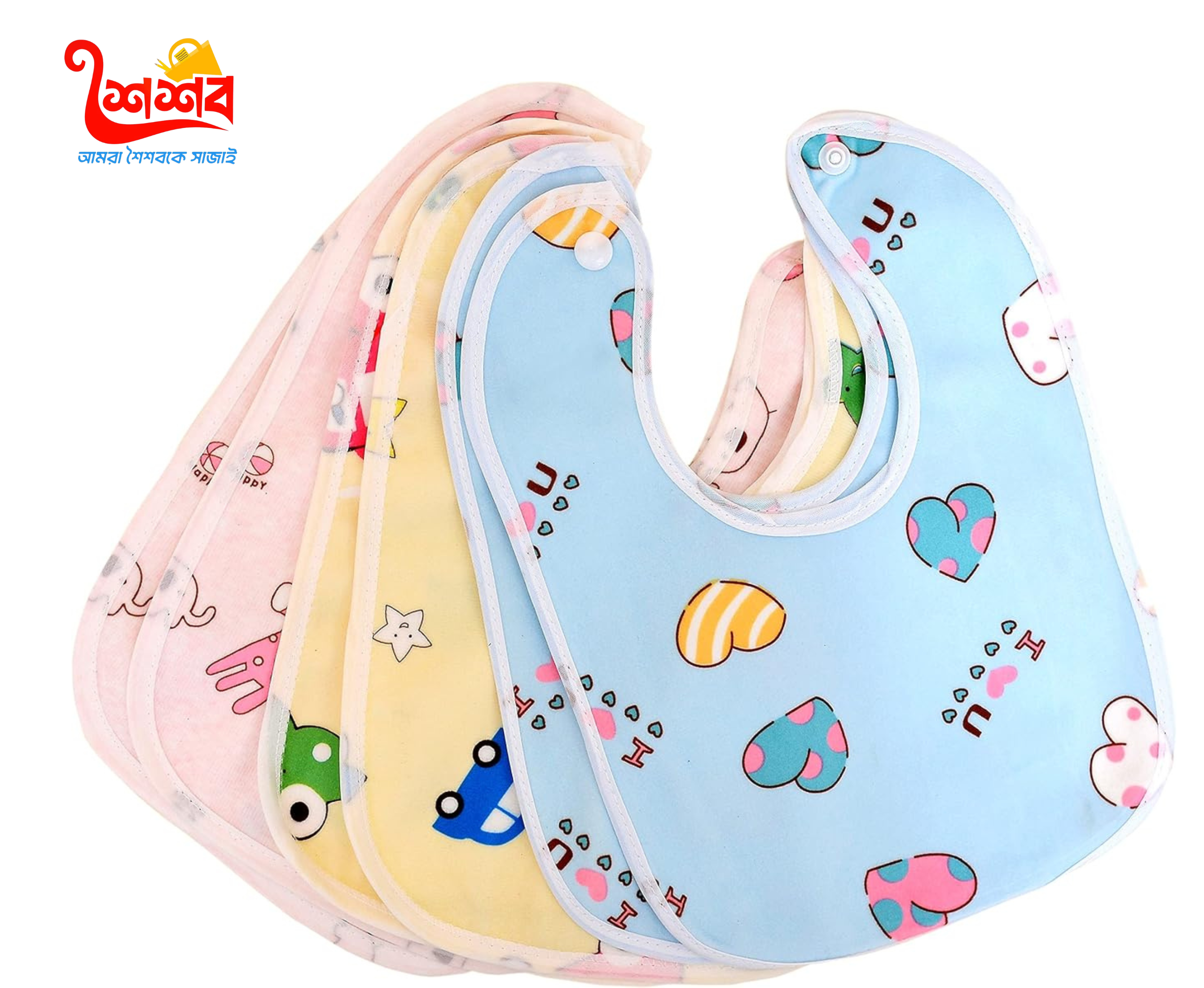 Soft Cotton Bib (1 pcs)