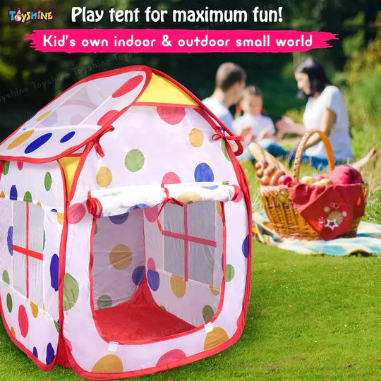 Tent house with extra roof 100 balls