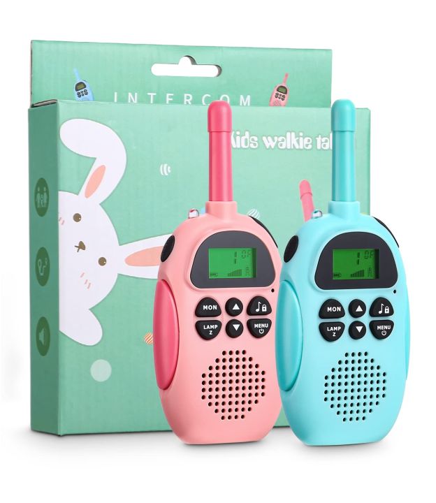 Kids Walkie Talkie 2pcs Rechargeable
