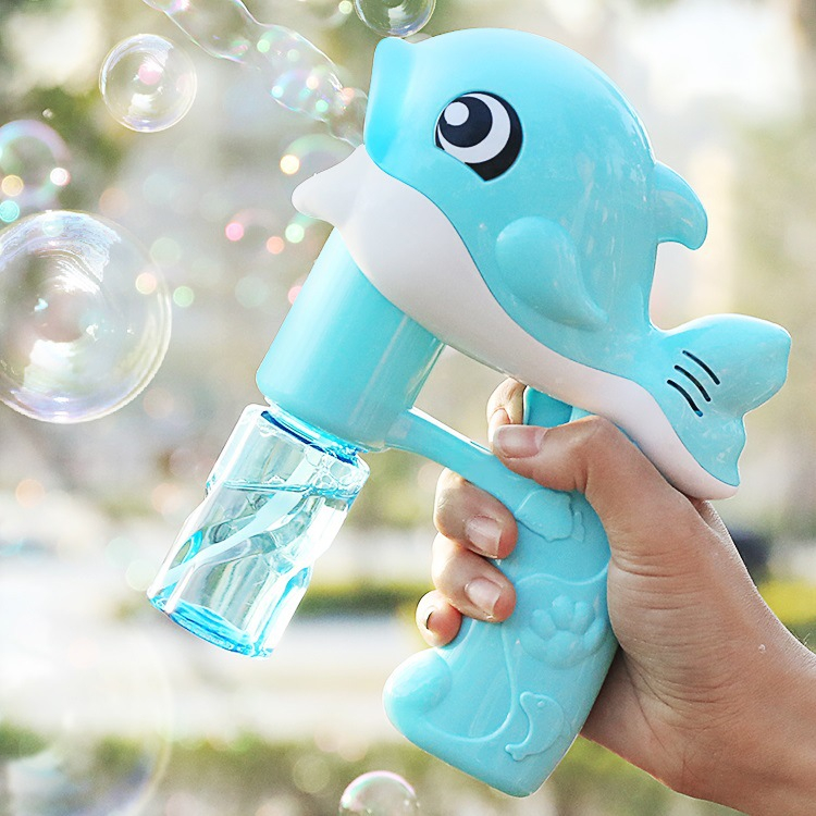 Cute Dolphin Bubble gun